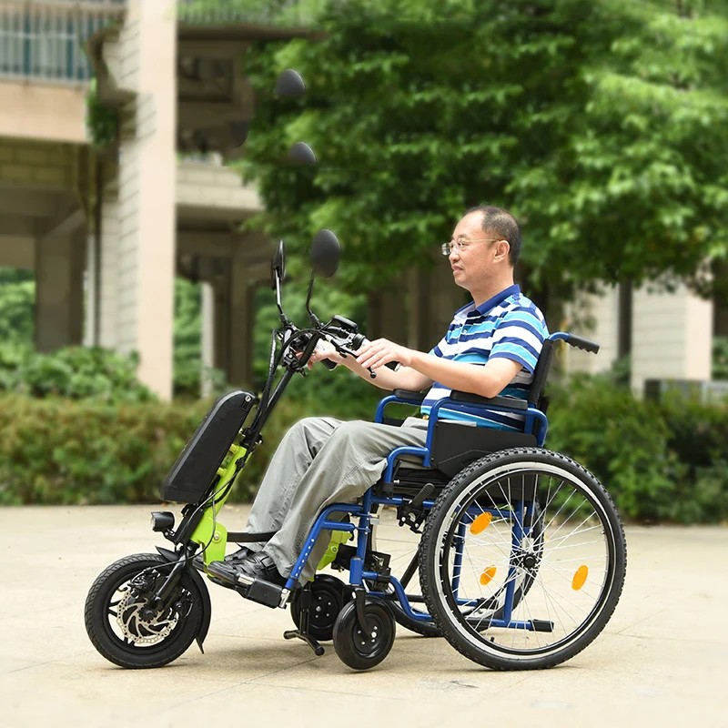 Light weight 12inch 36V 250W electric wheelchair for disabled people 6