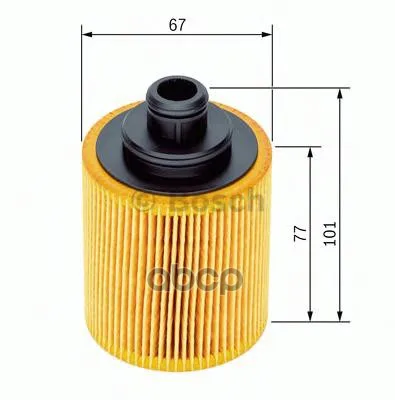 Фильтр масляный OPEL ASTRA H/CORSA D/SUZUKI SWIFT/FIAT PANDA 1.3 CDTI Bosch арт. F026407067 | Автомобили и