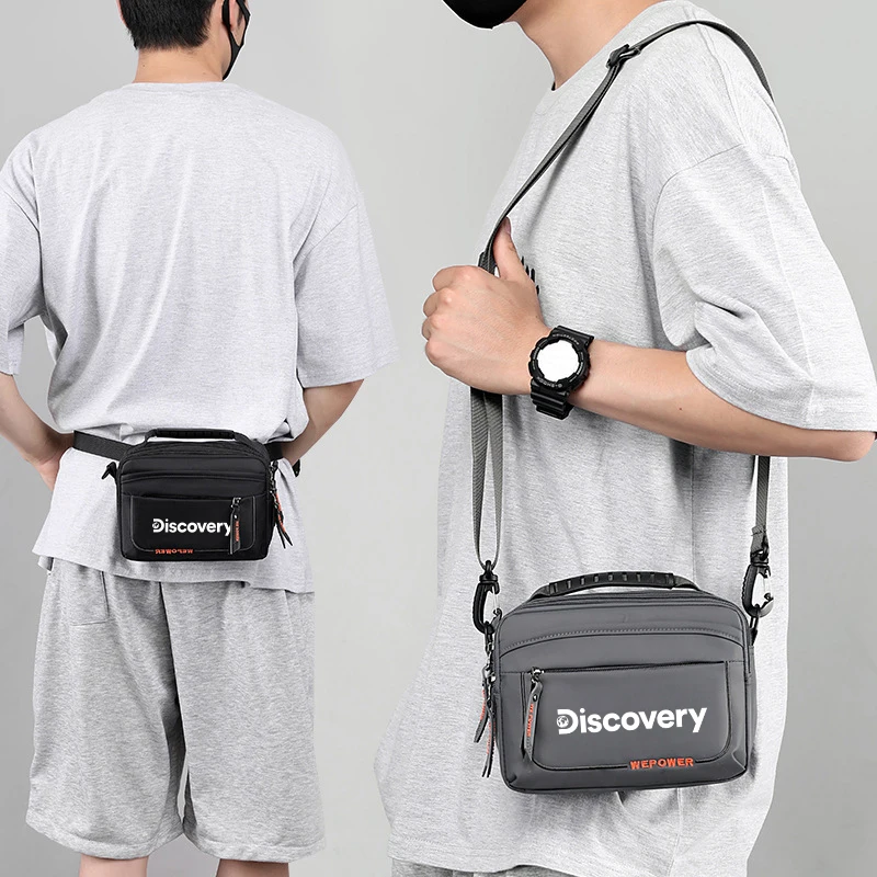 Discovery Shoulder Bag Travel Messenger Bag Nylon Waterproof Casual Outdoor  Travel Casual Bag Chest Bag Men's Sports Bag - AliExpress