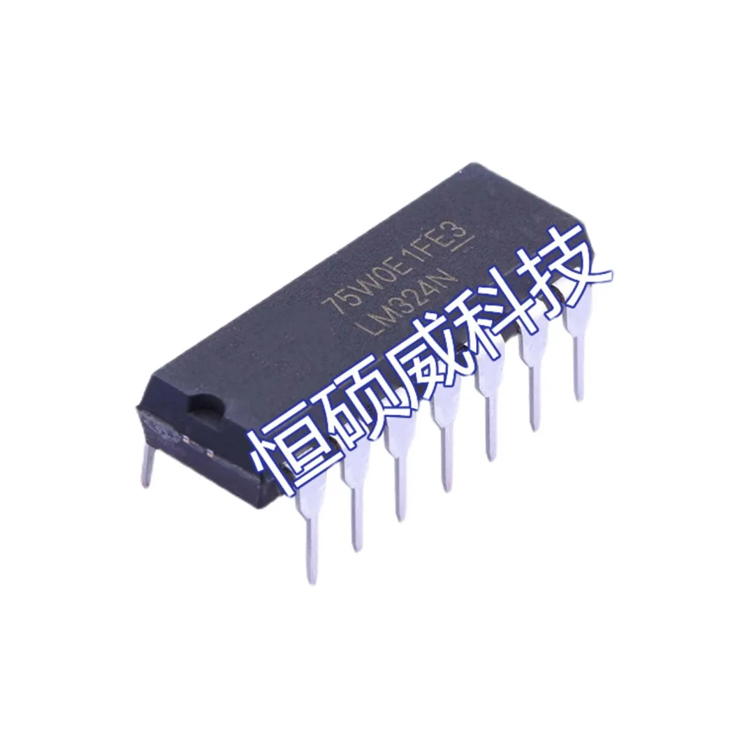 

10PCS LM324N operational amplifier DIP-14 Direct insertion chip