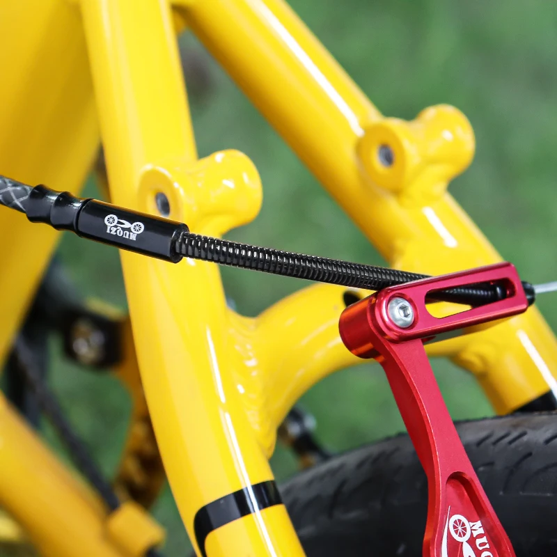 Bicycle Brake Cable Bicycle V Brake Parts MUQZI 2PCS Spring V Brake Noodle Stainless Steel Mountain Road Folding Bike Brake Bend Tube Cable Guide