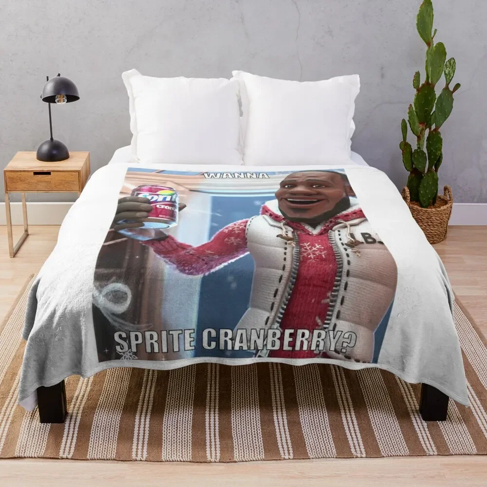Sprite Cranberry - Wanna Sprite Mirtillo Rosso Coperta Cosplay Anime Divano Letto Coperte