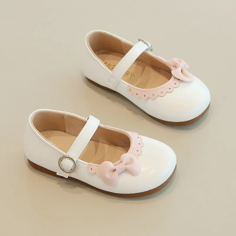 

Маленькие кожаные туфли для девочек, обувь принцессы на мягкой подошве