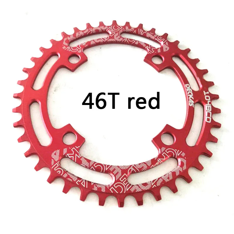Aluminum MTB Chainring Sprocket Wheel, 40-52T, Free Shipping