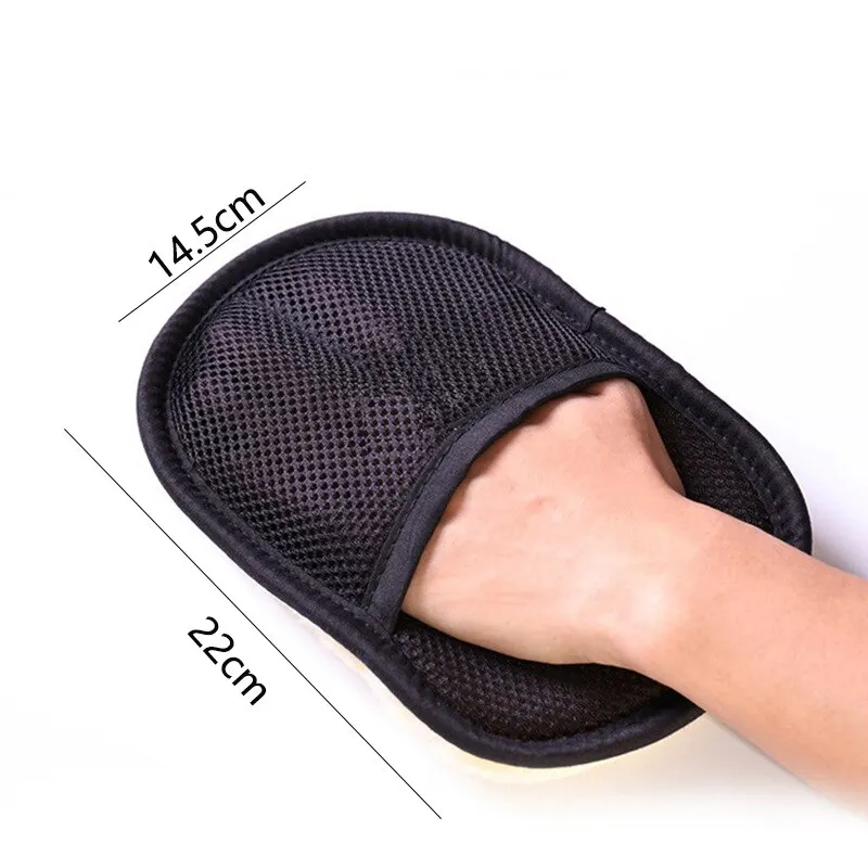 Car Cleaning Gloves Car Wash Wool Gloves Thickened Fleece Lined Cleaning Brush