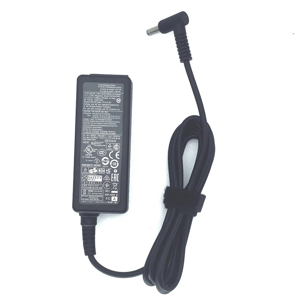  45W 19.5V 2.31A 741727-001 L25296-001/002/003 213349-109 TPN-CA14 HP 파빌리온 15 14 13 11 노트북 충전기 어댑터