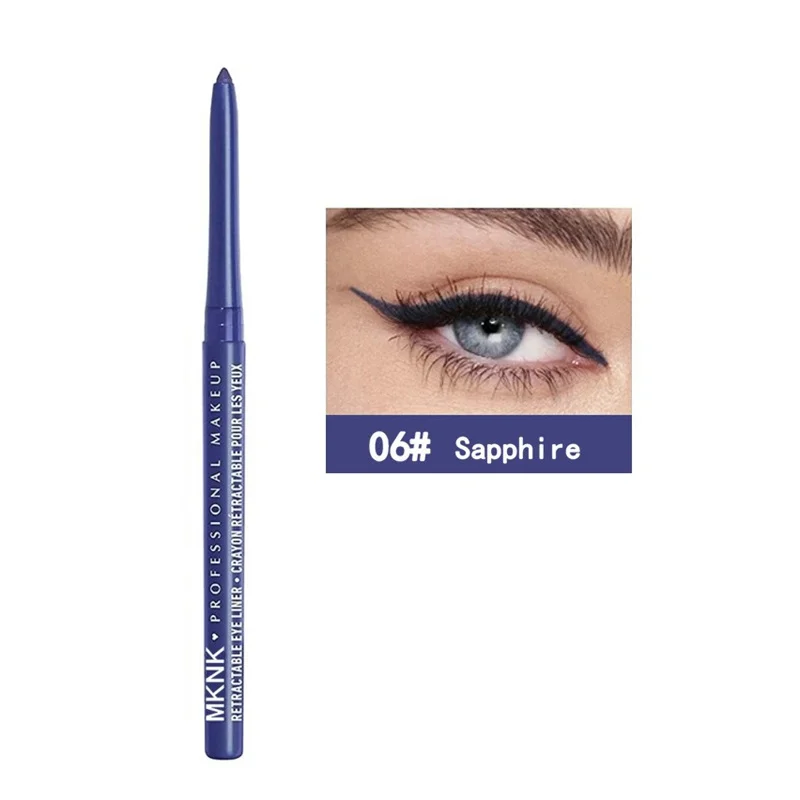 Wasserdichter Schwarzer Eyeliner Stift Langhaftend Wischfest_voghion.com