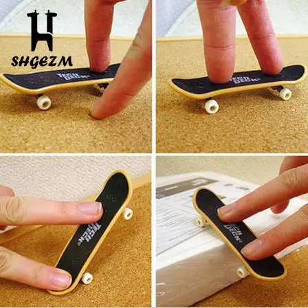 Cute Mini Finger Skateboard Fingerboard Stents Scrub Finger Scooter Skate Boarding Classic Game Boys Favor Cute Party Gift 1