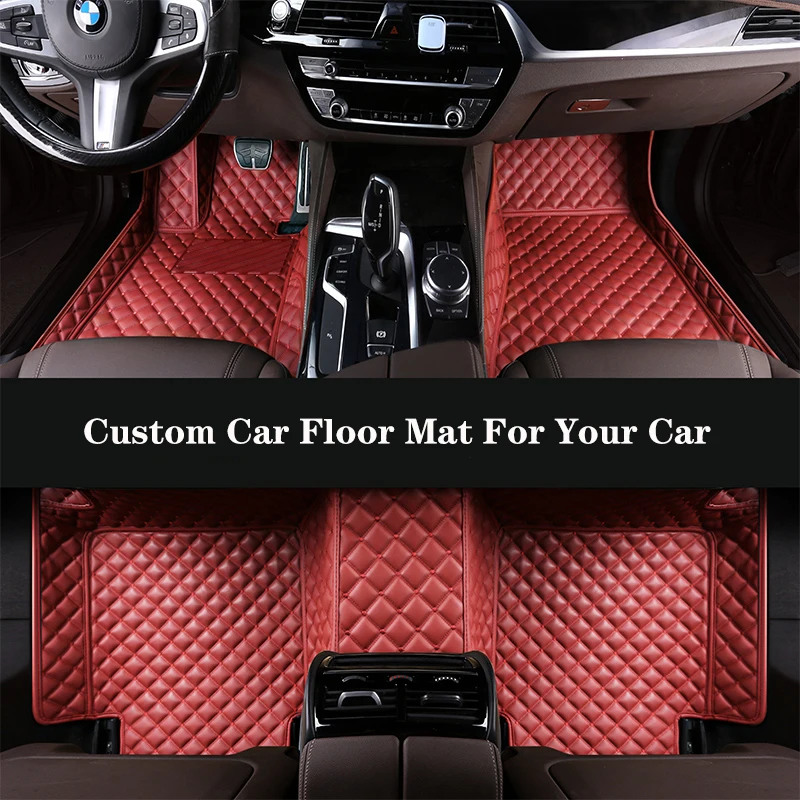 

Car Floor Mat For Honda Fit Crv City Accord Jazz Civic Crz Life Vezel Odyssey Custom Waterproof Pad Leather Auto Accesssories