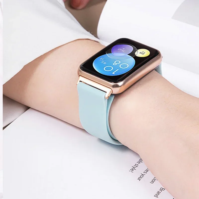 سوار ساعة رياضي لساعة HUOI Watch FIT 2 ، حزام معصم...