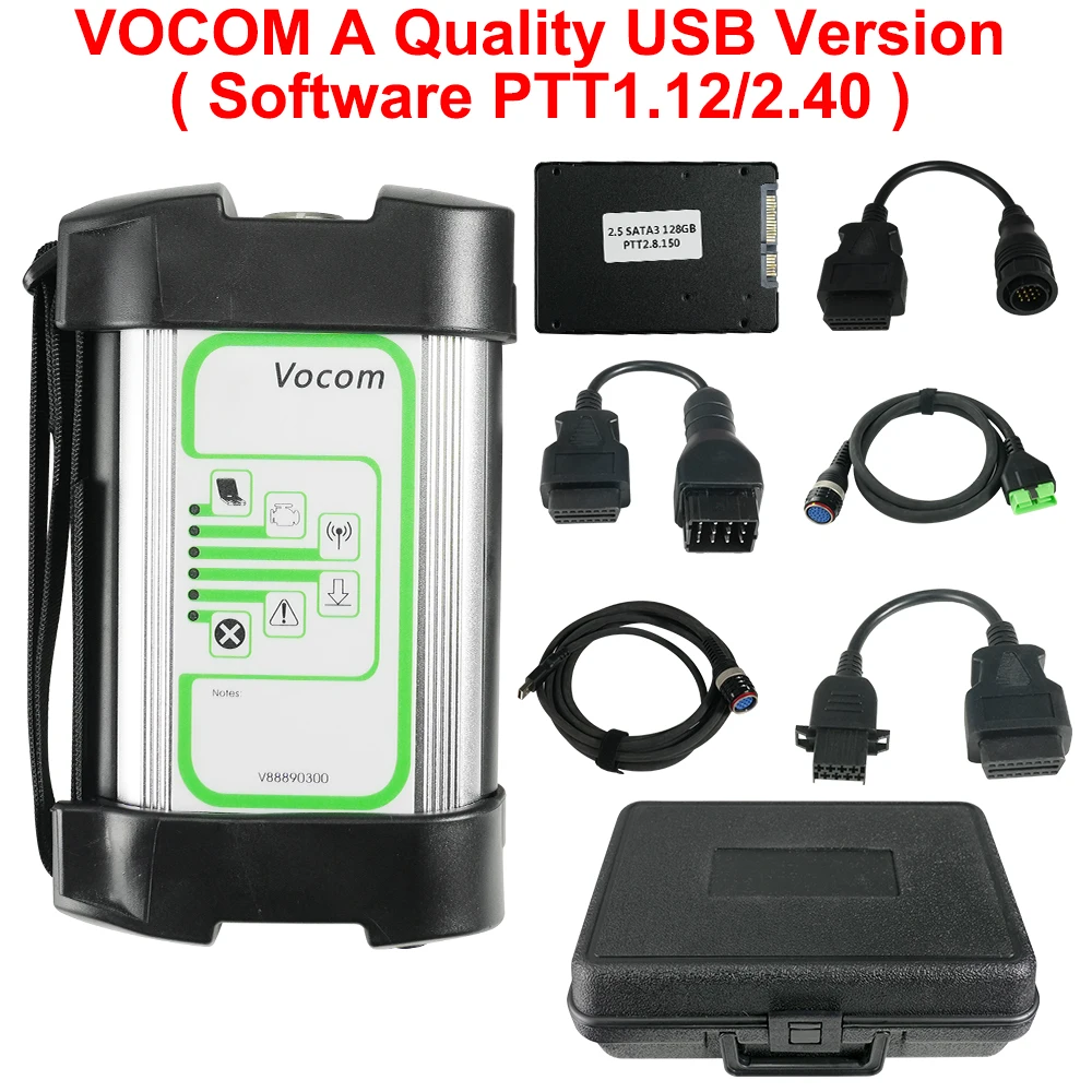 Camion Pesante Per Volvo Vocom 88890300 V2.8.150 Truck Diagnostic Ud Per Mack Forvolvo Vocom Interface Diagnostic Per Volvo Penta