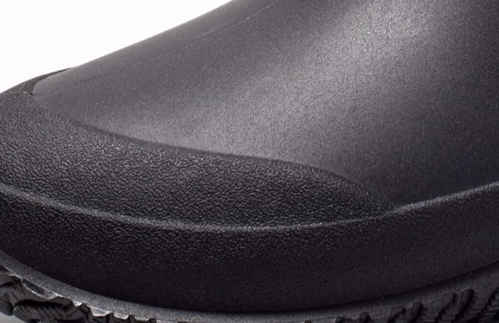 Men's Soft Rubber Rain Boots, Wide Toe, Slip Resistant, For Garden & Work_voghion.com