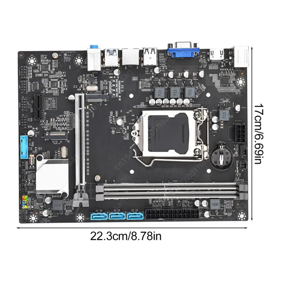 H311M-K LGA 1151 ޸ DDR4  ä 32GB pci-e 16X, USB3.0, 2.0 HD, VGA  Ʈ,  GEN 6789 CPU