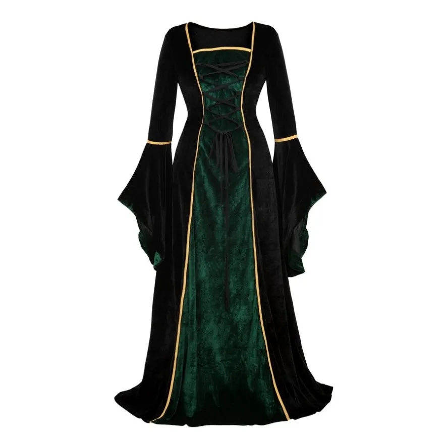 Medieval Renaissance Velvet Long Dress Women Victorian Retro Fancy Gown Halloween Cosplay Costume Plus Size - AliExpress 200000345 Medieval Renaissance Velvet Long Dress Women Victorian Retro Fancy Gown Halloween Cosplay Costume Plus Size - AliExpress 200000345