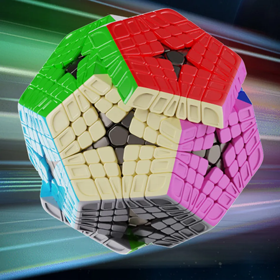 YuXin Huanglong 6X6 Dodecahedron Magic Cube Stickerless Speed 12 Faces Megaminx Puzzle Cubo Magico Toys Gifts For Children 4
