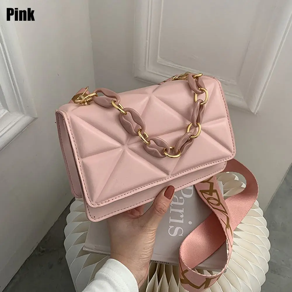 Winter Large Shoulder Bags For Women Stone Pattern Pu Leather Crossobdy Bags  Brand Pink Tote Handbags Chains Shopper Clutch Purs - Shoulder Bags -  AliExpress