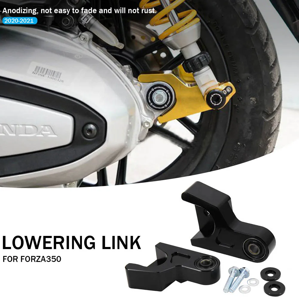 For Honda Forza-350 GTR 25MM Lowering Link Kit Motorcycle Rear Load Suspension Shock Absorber