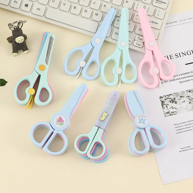

3PCS DIY Laciness Scissor Album School Pinking Shear Creative Scrapbook Photo Craft Cut Handicraft Paper Diary Handmade