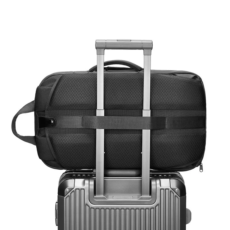 Men's 15.6"Laptop Backpack Multifunction Waterproof Carry on Travel Backpack Gym bag with Shoes Compartment School Bag for Women 5