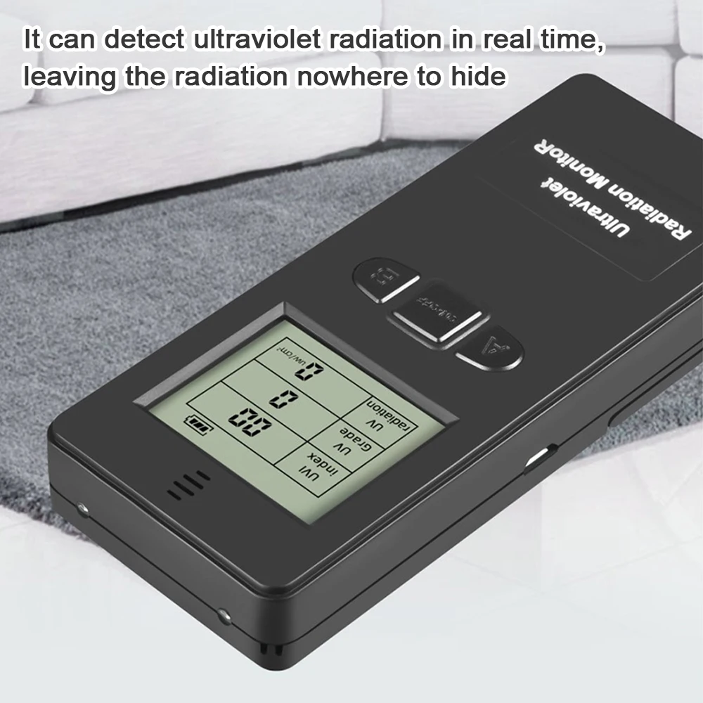 KF-90 Portable Digital Ultraviolet Radiation Detector Ultraviolet UVI Meter Radiometer Tester Protective Equipment Testing uv illuminometer