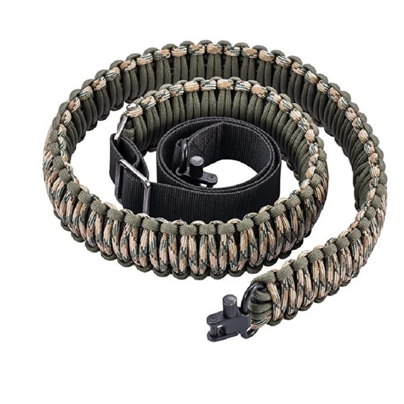 

Multifunctional 7-core 550 Braided Paracord Parachute Cord Umbrella Rope Straps Adjustable Rifle Gun Sling Shoulder Strap Belt