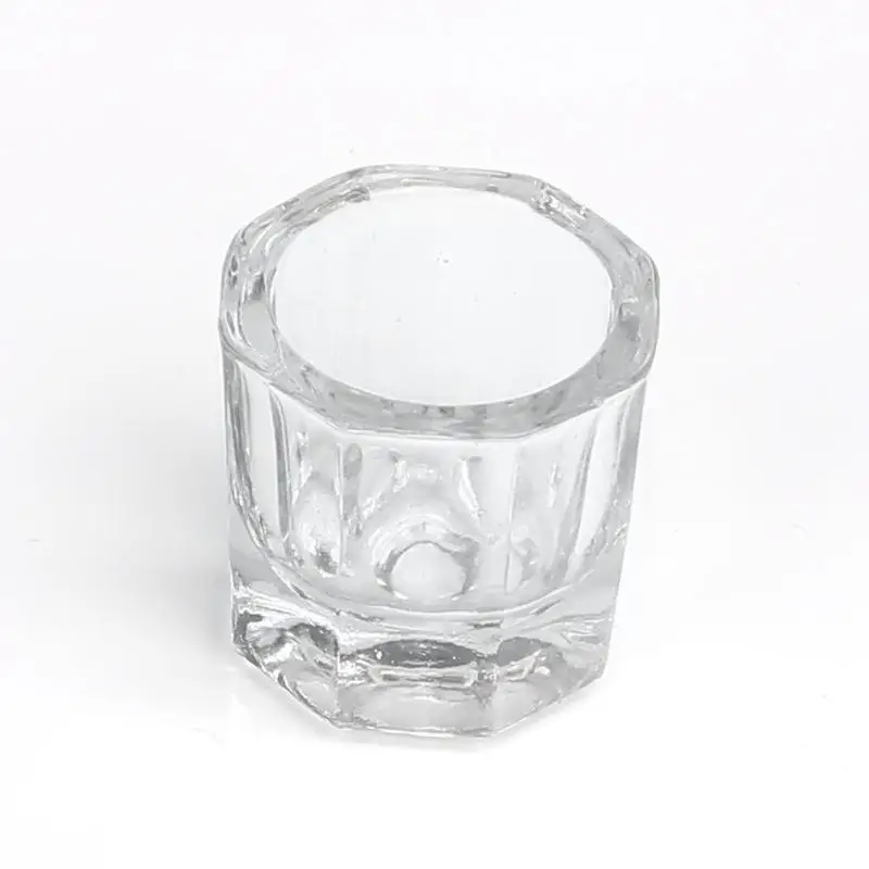 Manicure Tools Crystal Glass Acrylic Powder Liquid Cup