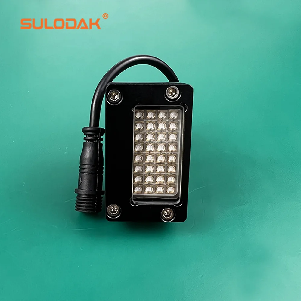 385nm 395nm UV Varnish Ink Curing Lamp 100W 3020MM UV Flatbed Printer 6090 Epson TX800 Xp600 Print Head A3 A4 Printer lamp