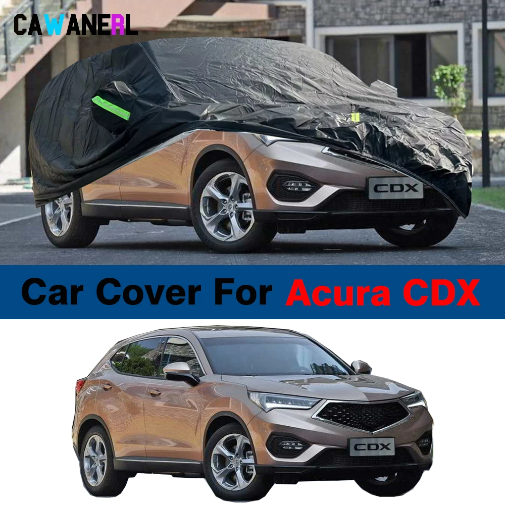 

Waterproof Car Cover For Acura CDX 2016-2024 Auto Anti-UV Sun Snow Rain Dust Protection Cover Windproof