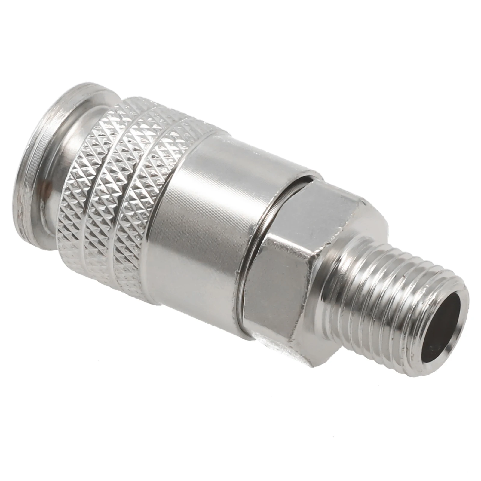 Pneumatic Fitting G1/4 Male Thread EU Standard Quick Connector For Air Compressor 53mm Length Air Compressor Tool Parts 3dsway 3d printer parts pc4 01 quick connector pneumatic fittings connector 4 2 feeding ptfe for e3dv6 hotend 1 75mm filament