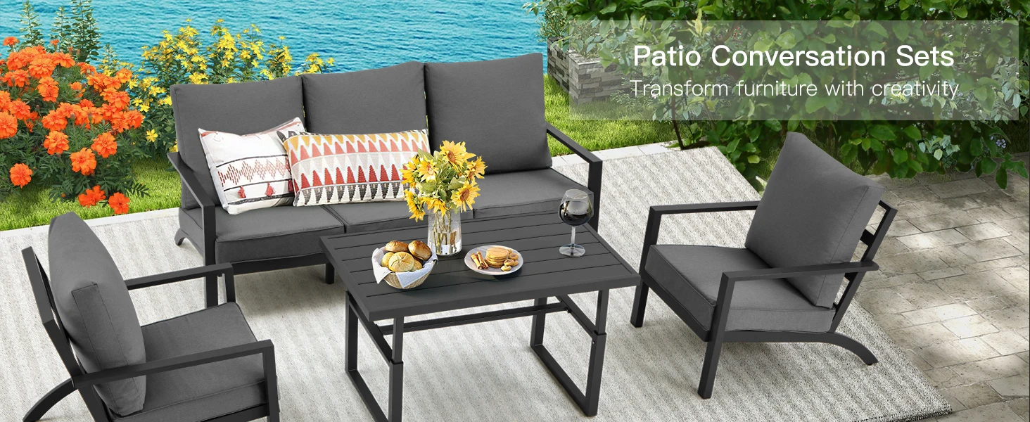 Aluminum Patio Furniture Set