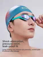 Zoke Profional Swimming Goggles for Men And Women High Defn Anti-Fog Waterproof Electroplated Cetitive Training G...