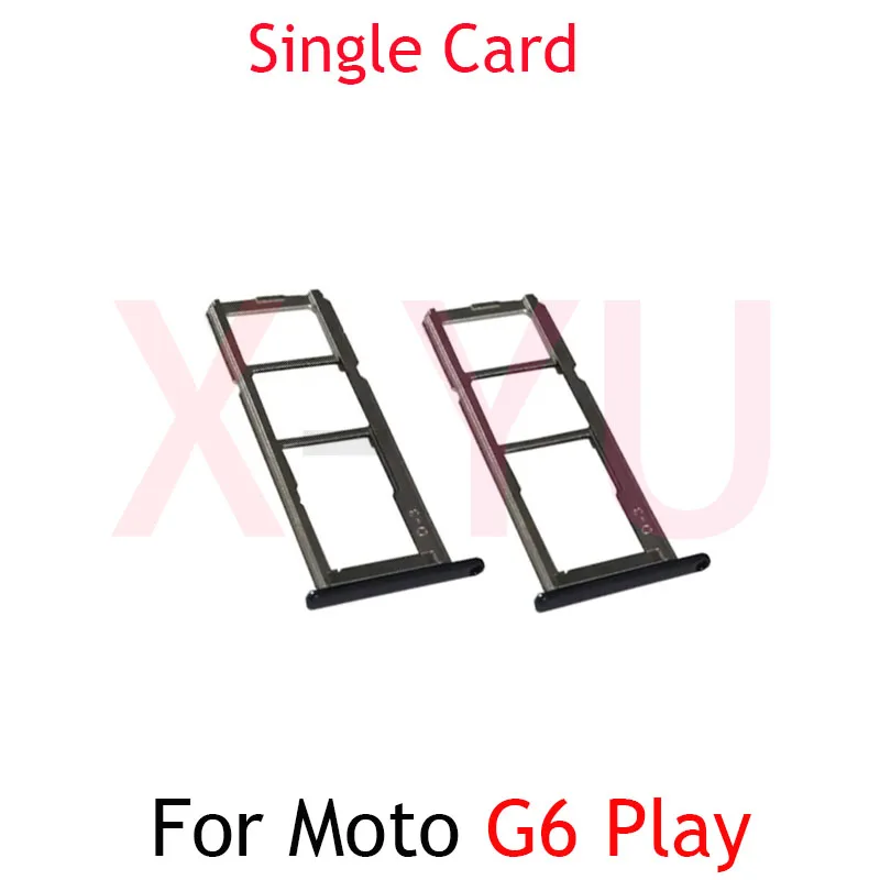 Per Motorola Moto G6 Play Sim Card Slot Vassoio Supporto Presa Per Lettore Di Schede Sim