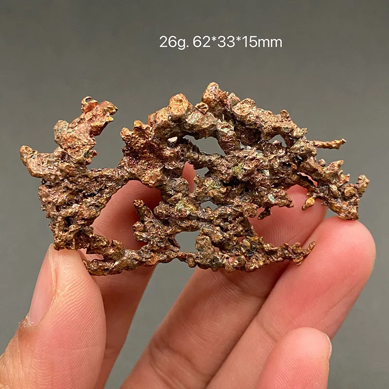 

100% Rare Natural Copper Mineral Specimens Stones and Crystals Healing Crystal from China