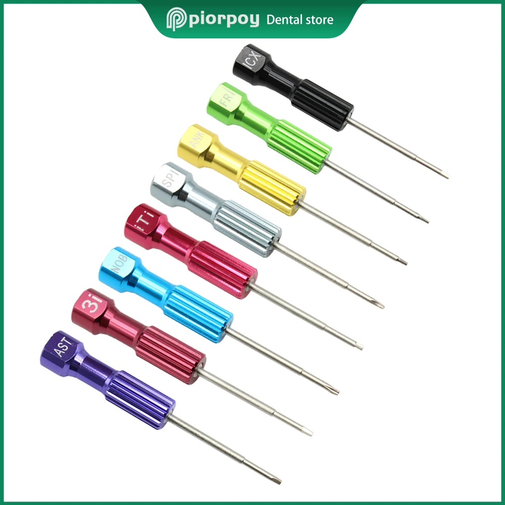 PIORPOY 1Pcs Dental Implant Screw Orthodontic Driver Micro Stainless Steel Dentistry Screwdriver For Dental Technician Tools