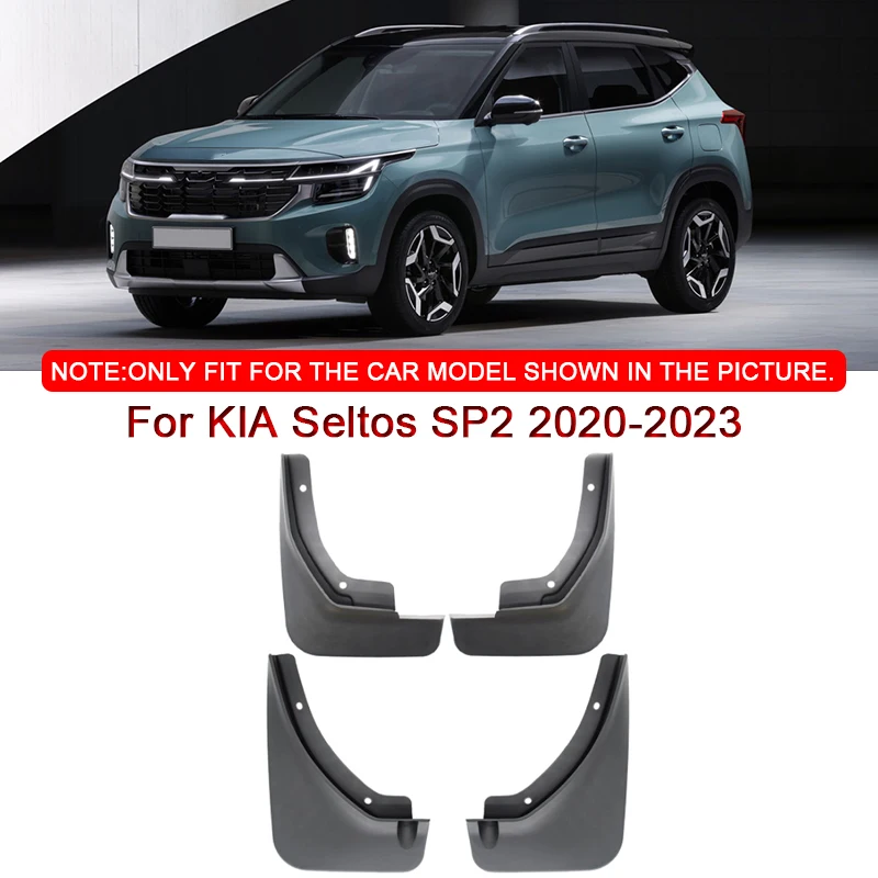 

Car Mud Flaps Splash Guard Mudguards Car Styling For KIA Seltos SP2 2020-2022 2023 MudFlaps Front Rear Fender Auto Accessories