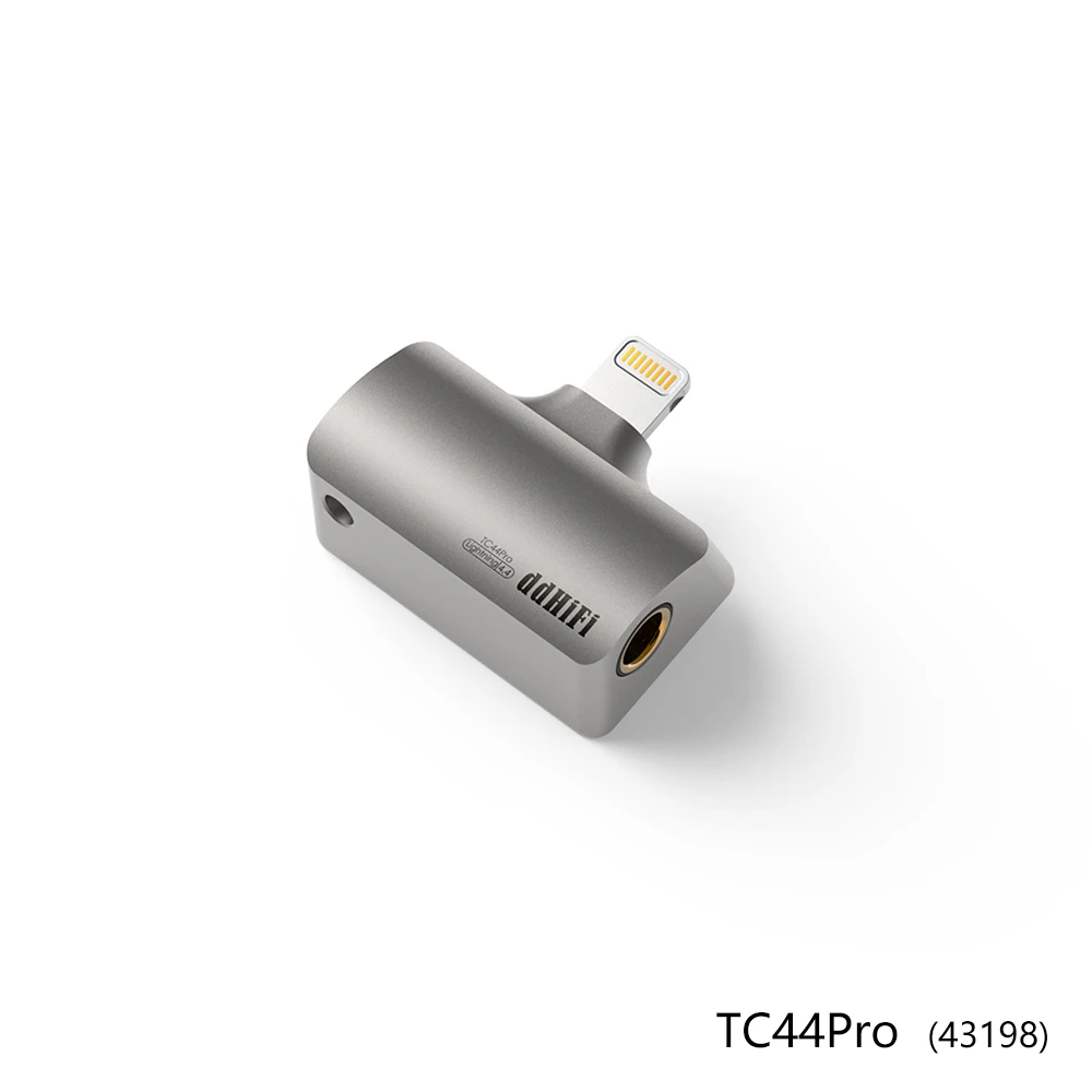 Earphone Cable DAC DD ddHiFi TC44Pro The 3rd Gen 4.4mm DAC Dongle (Minor Revision), Dual CS43198 DAC Chips, 32bit/384kHz PCM and Native DSD256