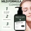 150g Salicylic Acid Facial Cleanser Acne Treatment Moisturizing Oil Control skincare Face Wash Foam Face Cleanser Skin Care 3