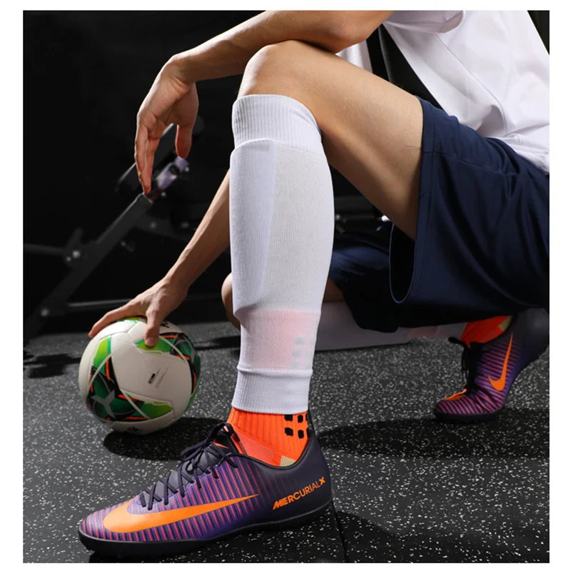 Sports Socks Football Socks Fitness Sports Socks Warmers Sock Leg 1 Football Sports Pair Adult Shin Men Guard Calf Socks Children Leg Brace Sock Compression Protection Gear