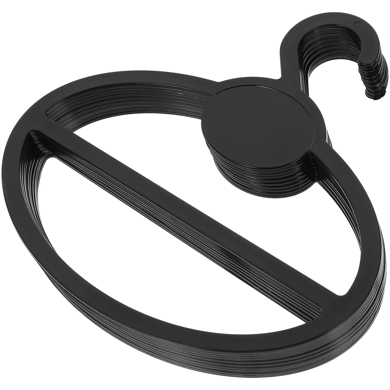 

Scarf Ring Hangers Circle Hooks Belt Hanger Plastic Neckties Shawl Scarves Ring Organizer Closet Space Saver Tie Belt Neckties