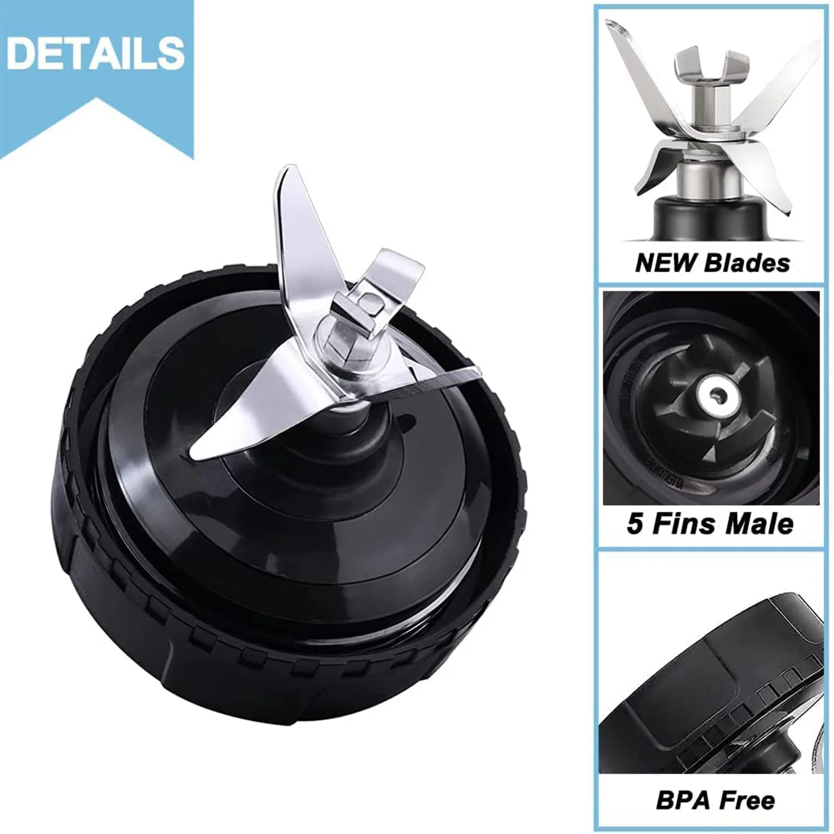Set Di Pinne Surfboard Thruster Abahub, Compatibile Con Astuccio Per