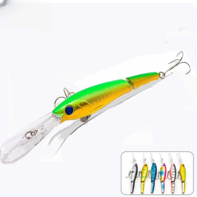 Description Picture 2 of itemBig Artificial/Fake Bait For Fishing/Trout Swimbait Jerkbait Wobbler Trolling/Pike Bass Hard Minnow fishing Tackle/Lure Sea 1PCS