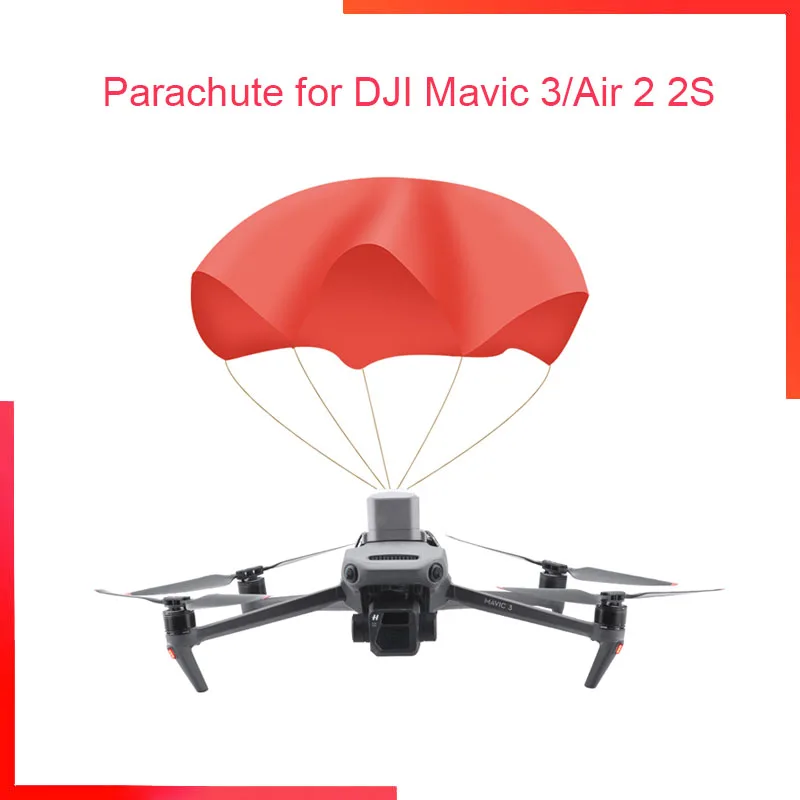 

Manti 3 Reusable Parachute for DJI Mavic Air 2 2S Mavic 3 Improve Safety for RC Camera Drone Quadcopter Slow Down fall Speed