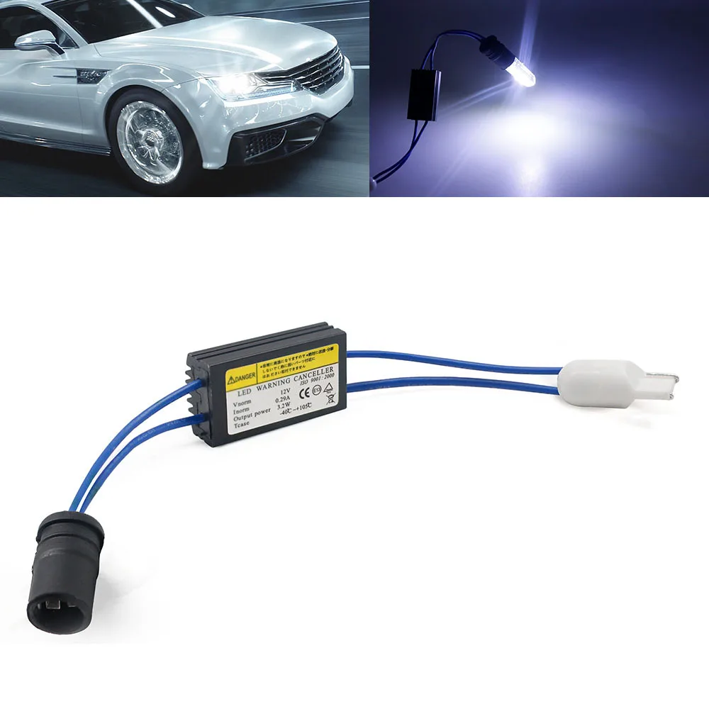 1 шт., автомобильный резистор T10 W15W T15 W16W