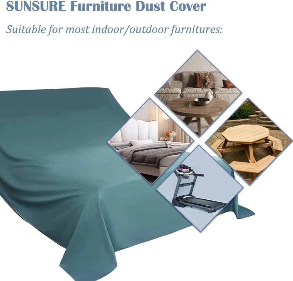 Furniture Dust Cover, Suitable for Sofas, Queen-size Mattresses, Indoor and Outdoor Furniture Dust Covers, Household Dust Covers - 4