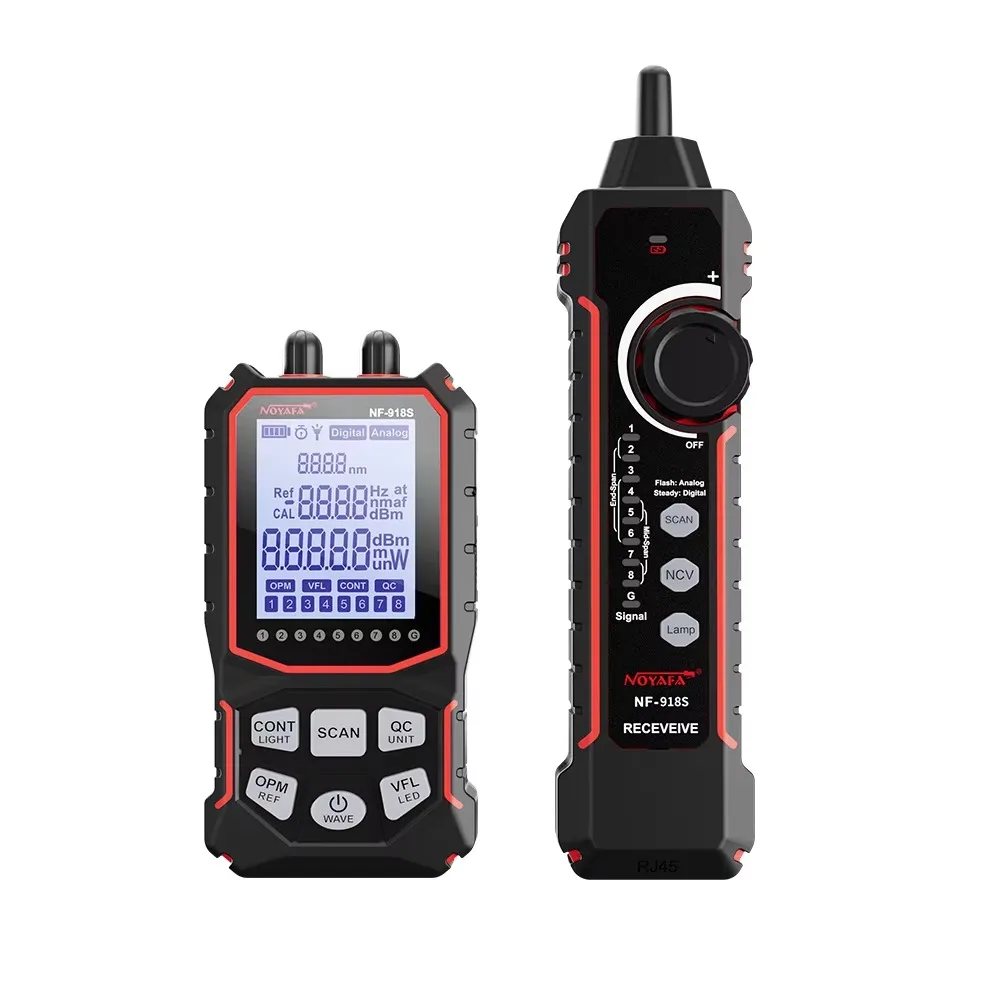 노야파 OEM NF-918S 2-in-1 광케이블 테스터 OPM VFL POE
