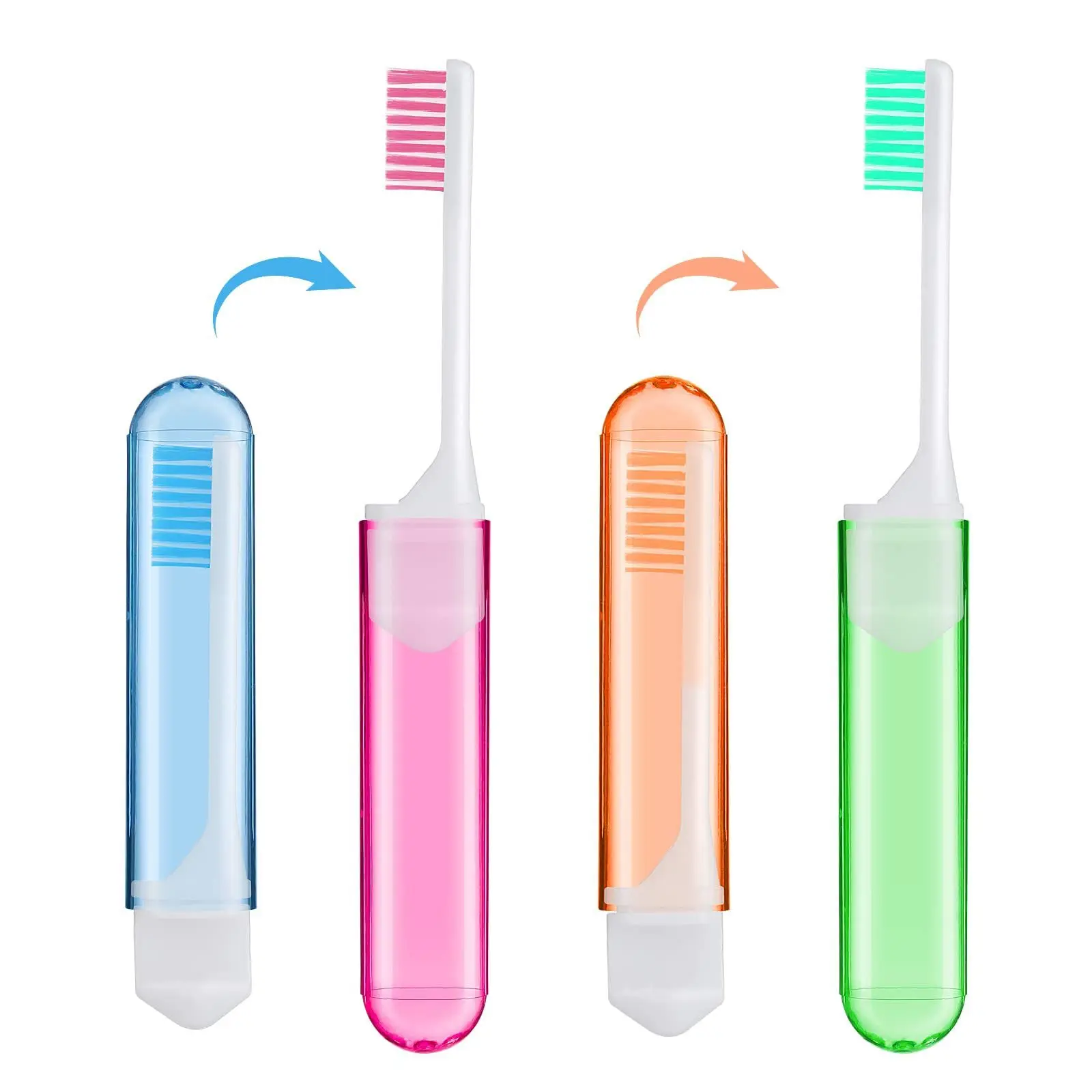 Folding Travel Toothbrush 2