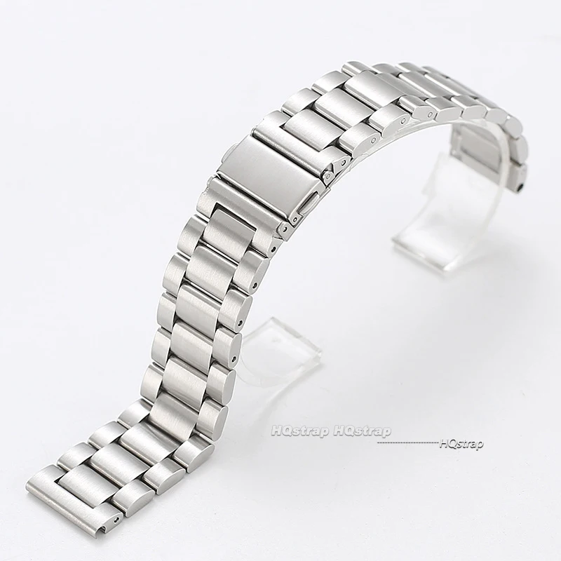 Premium Stainless Steel Quick Release Watch Strap, 20mm/22mm Metal Band Replacement