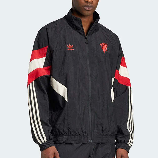 Adidas Originals Veste patchwork à col montant pour entraînement sportif pour hommes IS6525 1