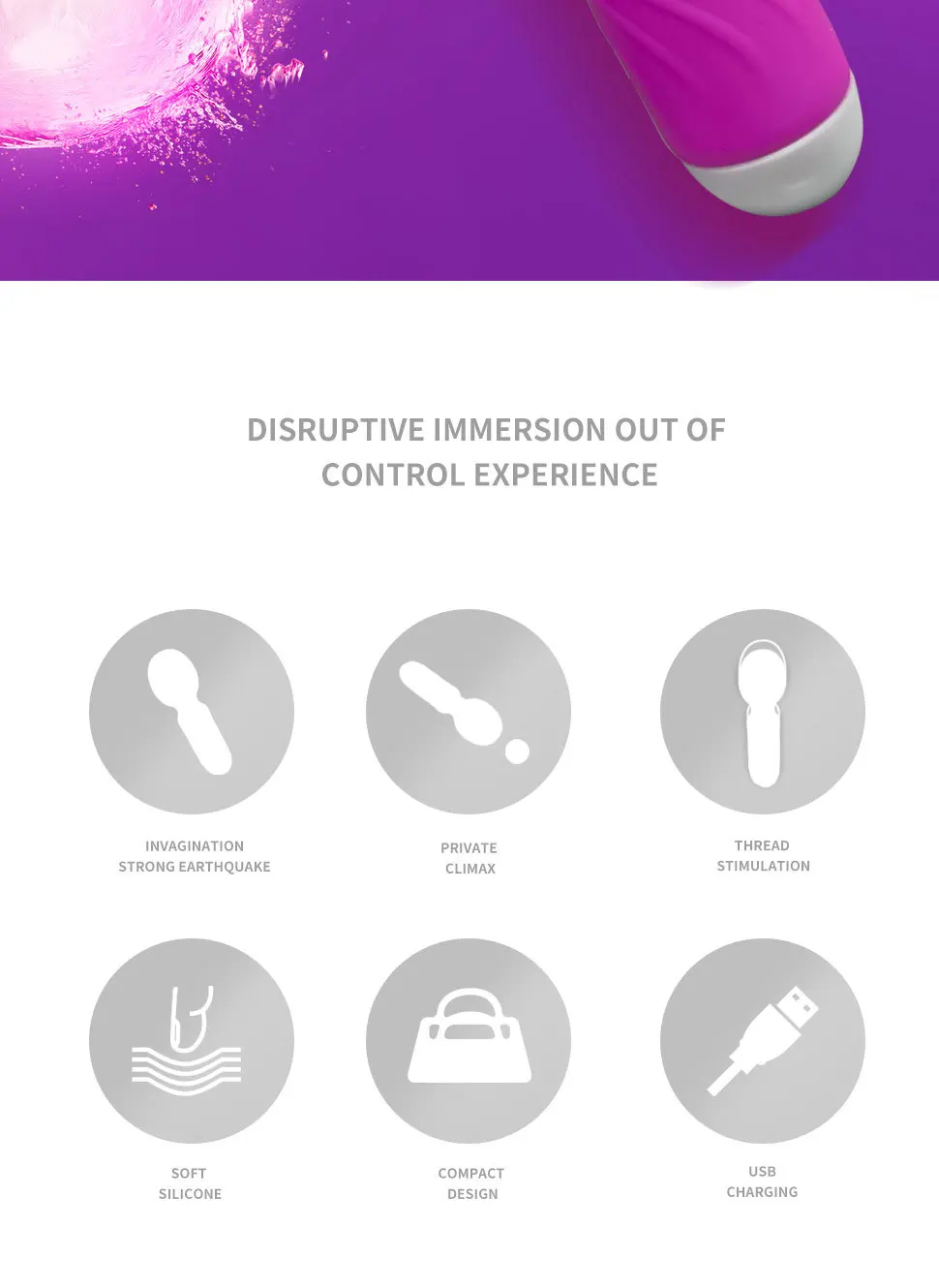 Mini Av Stimulator G-spot Vibrator For Women Discreet Design_voghion.com