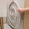 1pc Round Spirals Sheet Hanger Quilt Sheet Sheet Hangers Multi-Functional Balcony Rotating Spirals Drying Rack For Clothes Towel 5